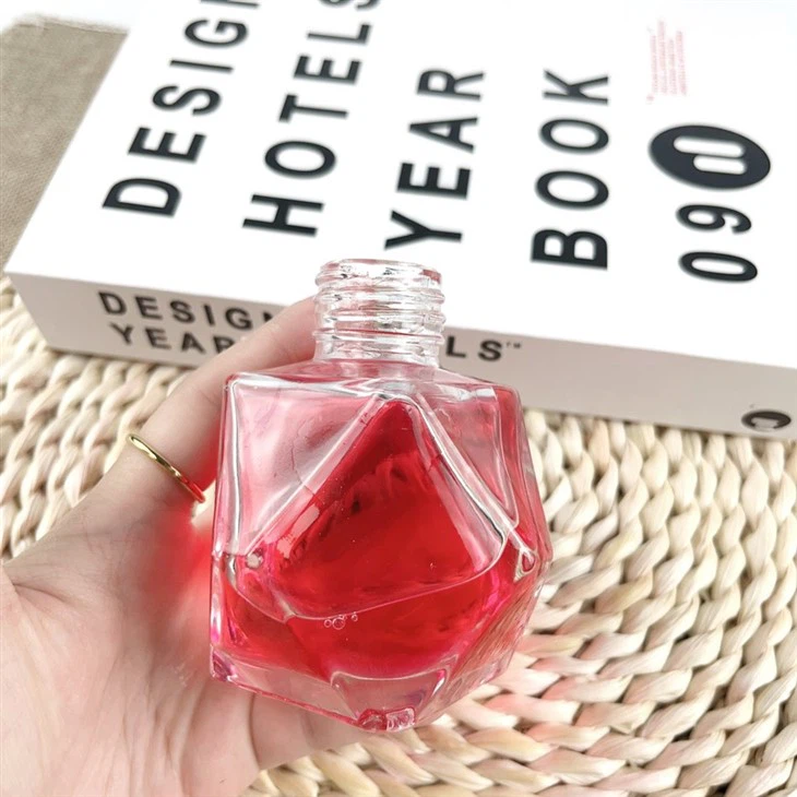 Creative Luxury Empty Mini Glass Bottle